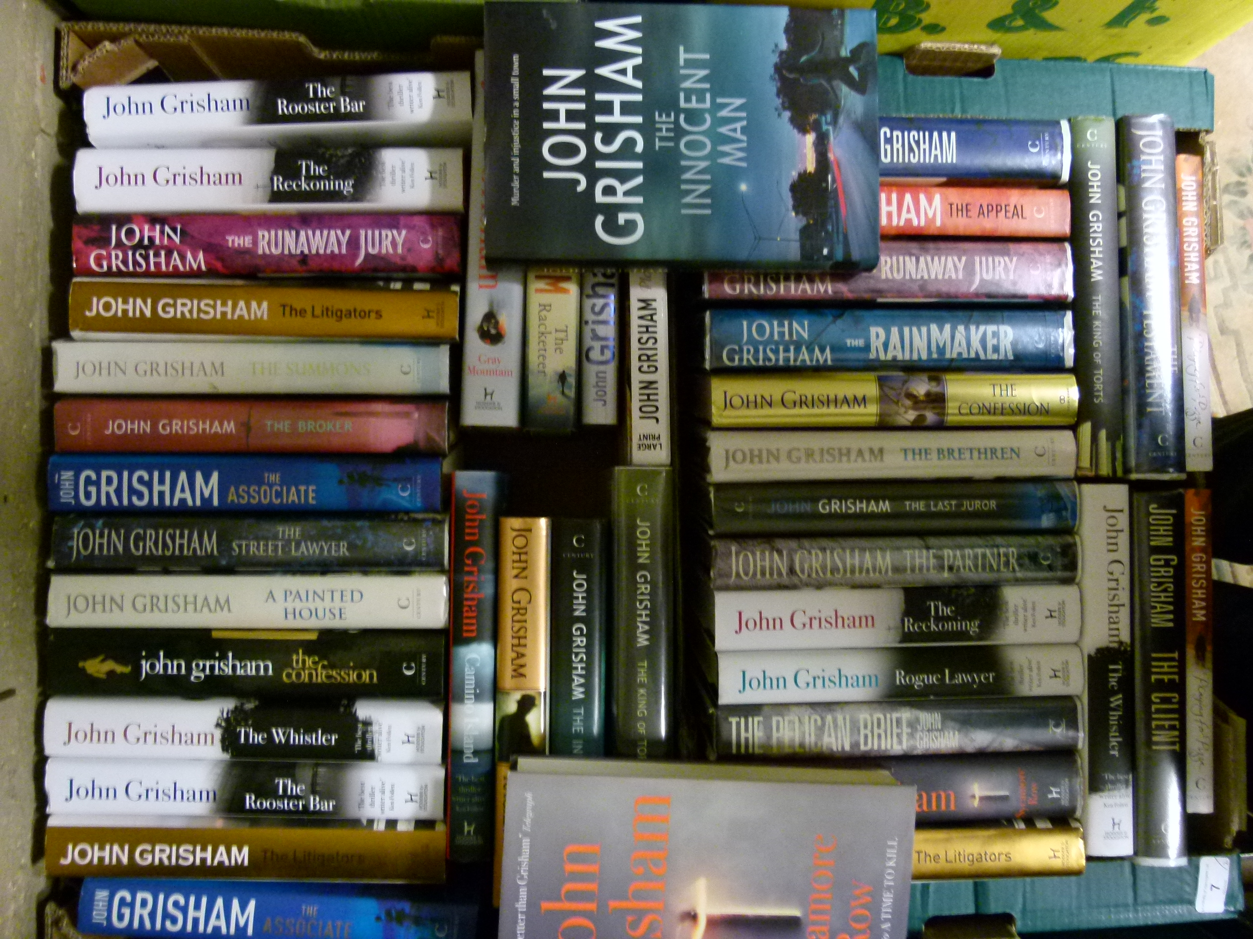 John Grisham, a collection of circa 43 hardback novels, several 1st editions, generally good to - Image 2 of 2