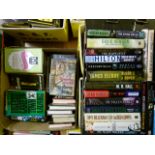 Various authors, a collection of circa 54 hardback novels, several 1st editions, generally good to