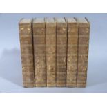 Wrangham, Rev Francis - The British Plutarch. London, J Mawman, 1816. 6 volumes, 8vo, 19thC half