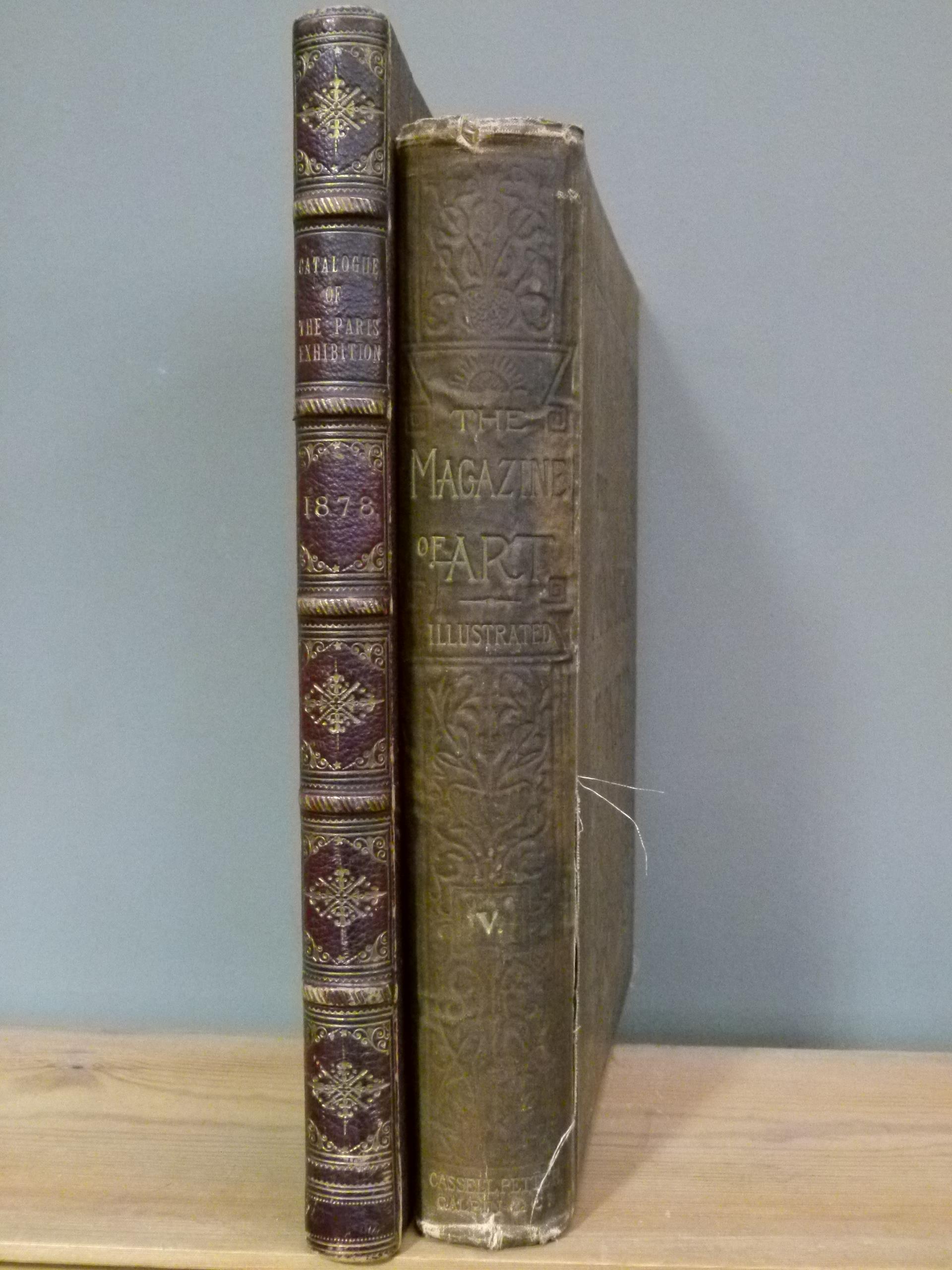 The Illustrated Catalogue of the Paris Exhibition. London, Virtue, 1878. Folio, illustrations in
