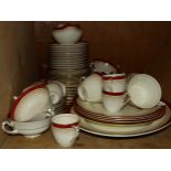 A Royal Doulton Duke of York 66 piece dinner service