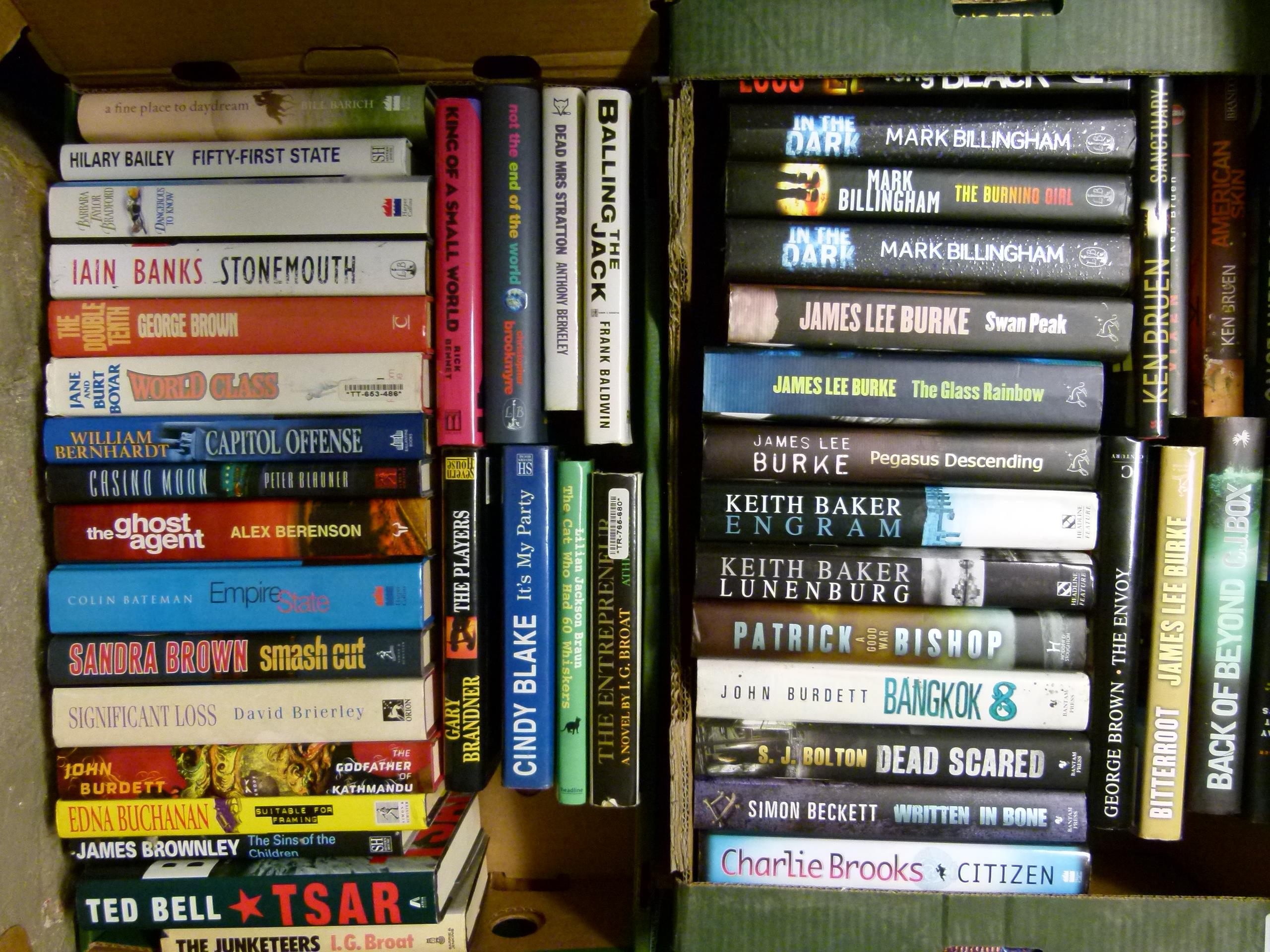 Various authors including James Lee Burke, Ken Bruen, George Brown, and others. A collection of - Image 2 of 2