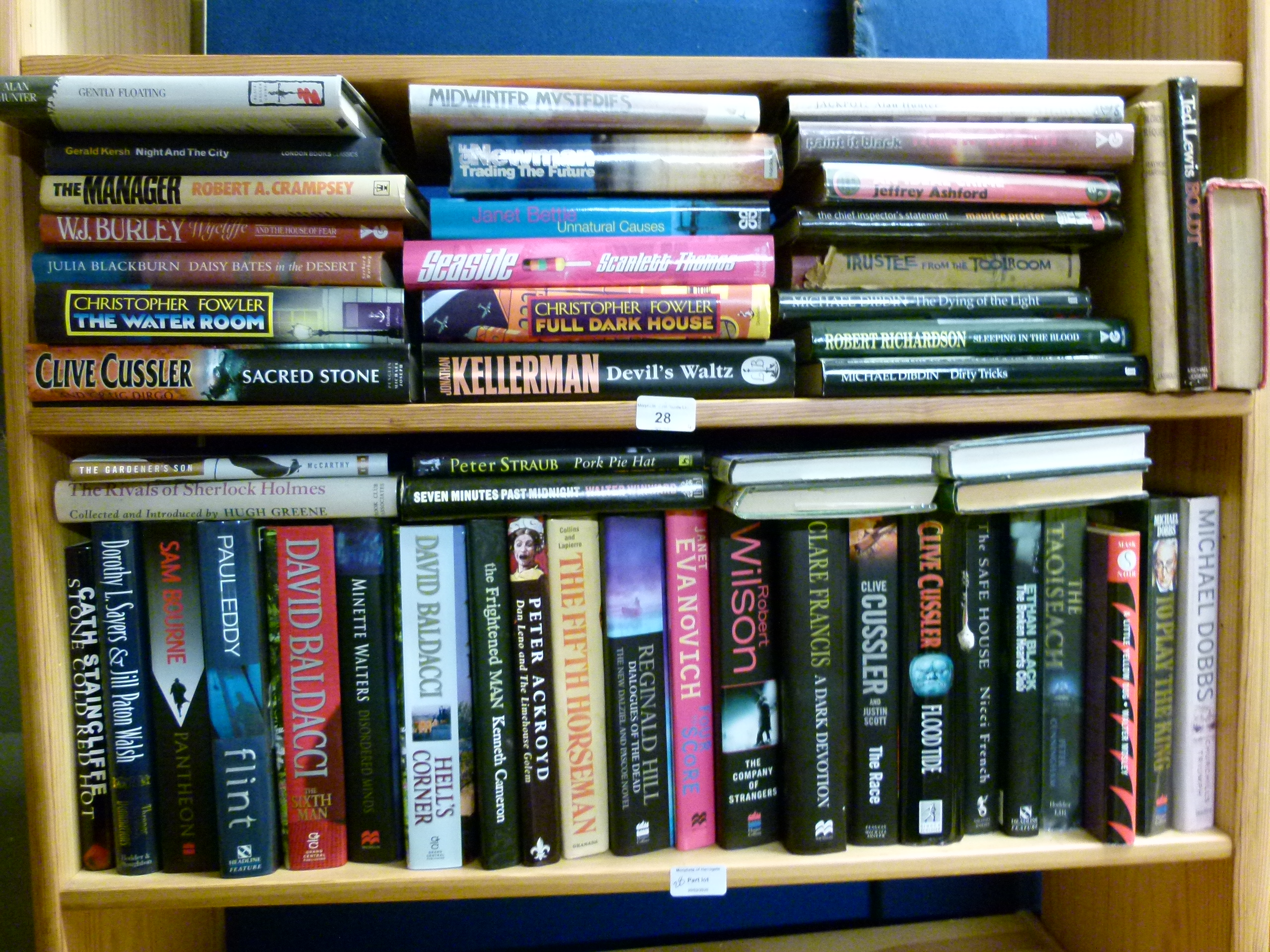 Various authors, a collection of circa 101 hardback novels, several 1st editions, generally fair - Image 2 of 4