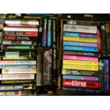 Janet Evanovich, James Ellroy, Ed McBain, G F Newman, and others. A collection of circa 46
