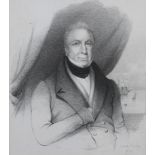 C.S. LE BAILLY Admiral Sir Harry Burrard Neale, Baronet, half portrait, his arm tucked inside his