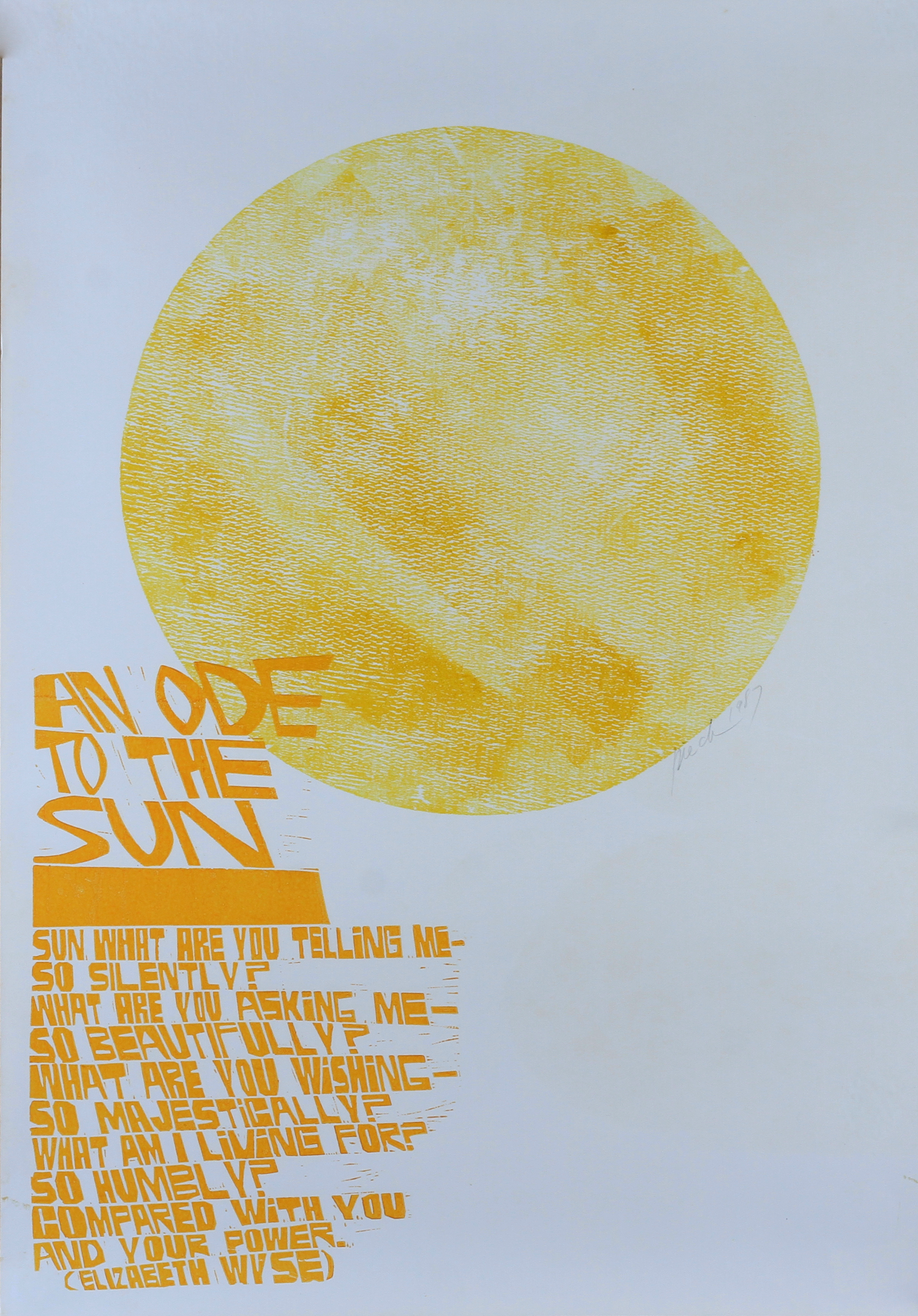 BY AND AFTER PAUL PETER PIECH (American, 1920-1996) An Ode to the Sun...., Elizabeth Wise,