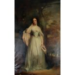 AFTER BENJAMIN RAWLINSON FAULKNER Portrait of Lady Elizabeth Shepherd, later Mrs Hall, full