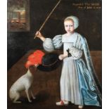 ENGLISH SCHOOL (17th Century), Supposed Tho. Mellish, Son of John d.1678, full portrait, a child