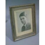 A silver photograph frame rectangular, Birmingham 1909, 25.5cm x 20.5cm