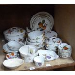 A quantity of Royal Worcester Evesham pattern dinner ware, etc