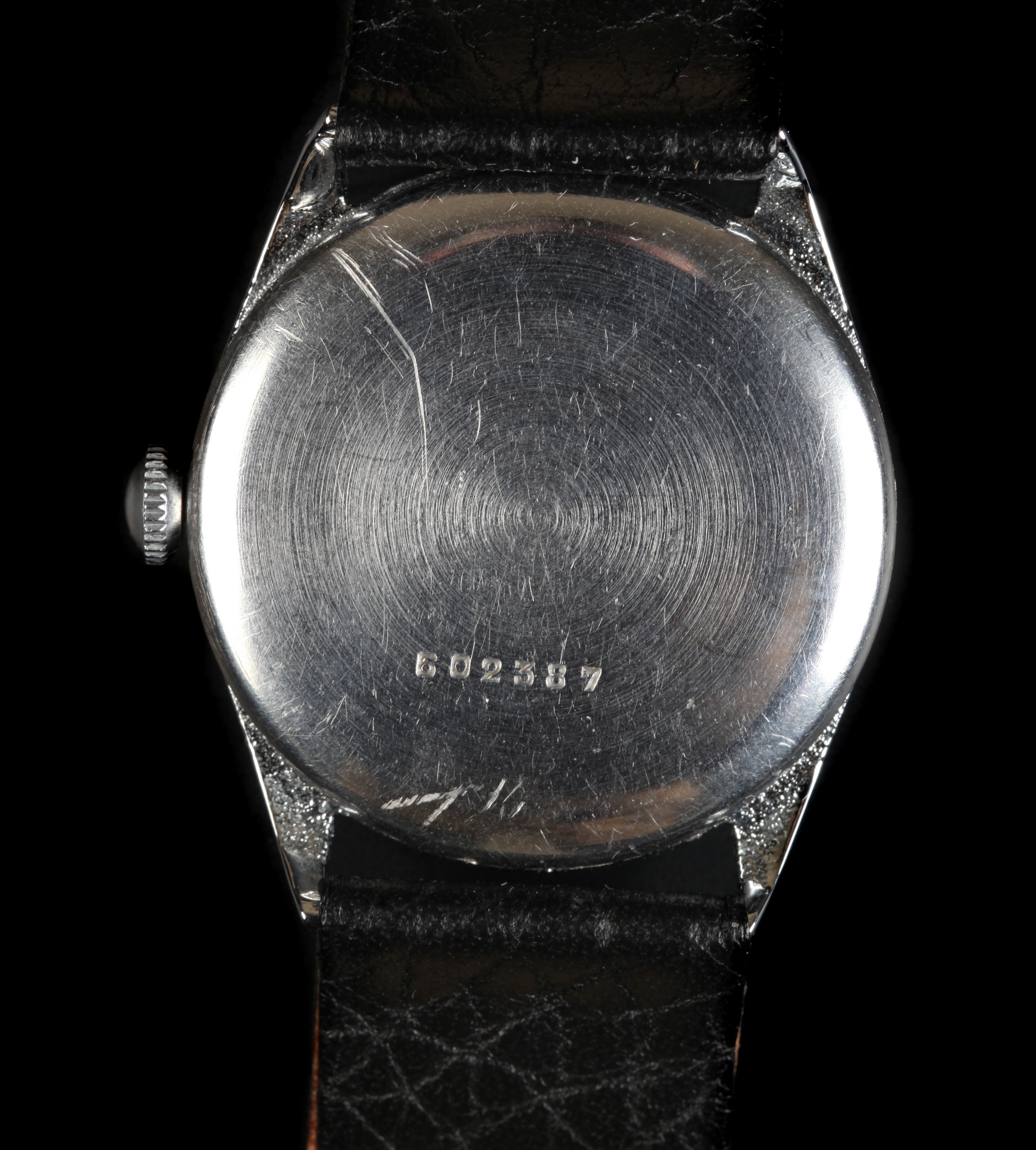 A Titus Fen F gentleman's stainless steel wristwatch c.1950, manual jewel lever movement - Image 2 of 2