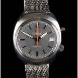 An Omega gentleman's Geneve Chronostop, date manual stainless steel wristwatch c.1970 17 jewel lever