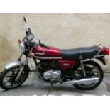 Kawasaki Motorbike, 248cc - Petrol - Red Registration Number: XWR 264X 1st Registered: 23rd March