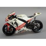 Minichamps 1:12 Yamaha YZR-M1 Valentino Rossi Fiat Team MotoGP 2007 GP Australia, boxed, and