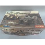 Kyosho L.A.V. light armoured vehicle radio-controlled electric powered 4WD military vehicle, in