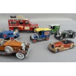 Three Matchbox Models of Yesteryear Lagonda Drophead Coupe, 1912 Ford Model T Bird's Custard