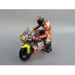 Minichamps 1:12 Aprilia 250ccm Grand Prix Racing Valentino Rossi GP1999, boxed, and Valentino