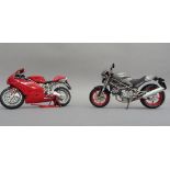 Minichamps 1:12 Ducati 999 street version, boxed, and Ducati Monster, boxed