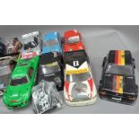 A collection of Lexan body shells to include Golf GTI, Mini Cooper, Toyota Corolla (14)