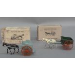 Britains model Home Farm Series Milk Float and Horse No.45F, in original box Farm Horse and cart