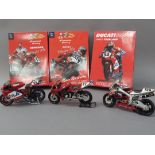 Newray 1:12 model kits, Ducati 999 F04 James Toseland; Honda Racing RC51n Ben Boston and Honda
