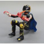 Minichamp 1:12 Aprilia Valentino Rossi GP1997, boxed and Valentino Rossi figurine GP125 1997