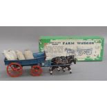 A Britains model Home Farm Series Farm Waggon No 5F in original box