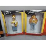 The Simpsons: Barney bottle opener, Homer bottle opener, set of four shot glasses and a Homer