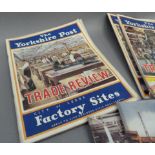 The Yorkshire Post Trade Review Factory Sites 1955, '56, '57, '58, '59, '60, '61 (7)