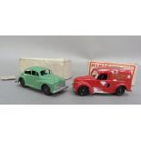 Tri-Ang Minic Ford Royal Mail Van, plastic clockwork scale model in original box, together with a