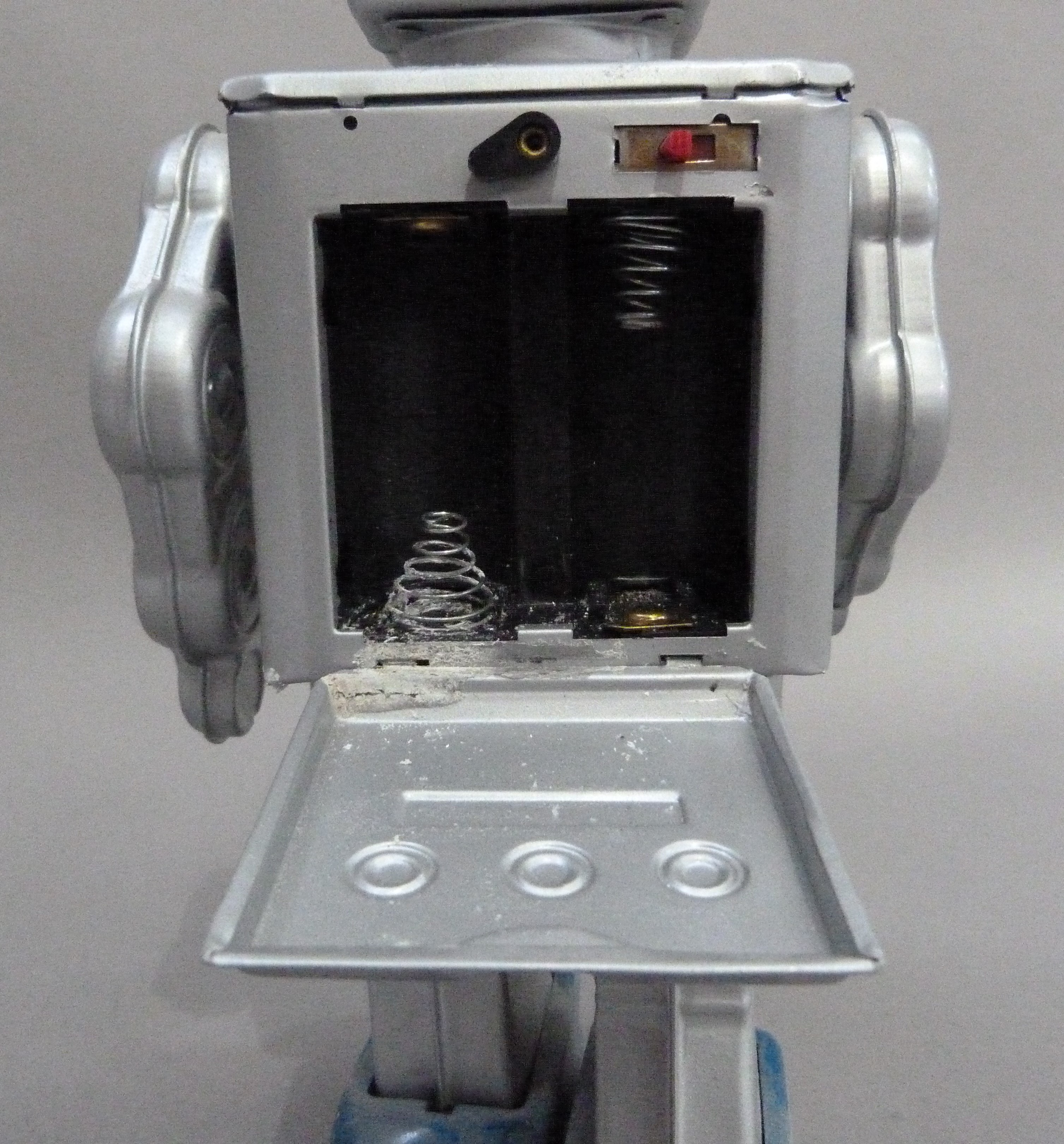 Horiwaka (Japan) Star Strider battery operated tin plate robot, 30.5cm high - Image 4 of 4