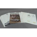 Mercedes-Benz: collection of seven dealer's brochures 1965 to include 200d, 230s, 250se and 250se
