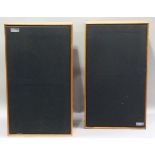 A pair of Celestion Ditton 33 hifi speakers, in teak cases