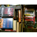 Various authors, a collection of circa 46 hardback novels, several 1st editions, generally good to