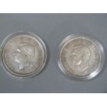 Two 1937 George VI crowns