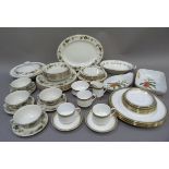 A Royal Doulton Larchmont dinner service, together with a part tea service Paragon Kensington, two