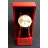 A Majex gentleman's wristwatch c.1965 in rolled gold case with stainless steel back, Swiss