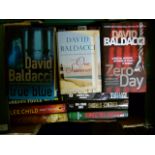 David Baldacci, a collection of 14 hardback novels; Lee Child (5 novels); and 5 others, several