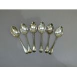 A set of six George V table spoons by E Viners, Sheffield 1929, approximate weight 15oz