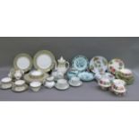 A quantity of Royal Doulton English Renaissance table ware including eight dinner plates, one entree