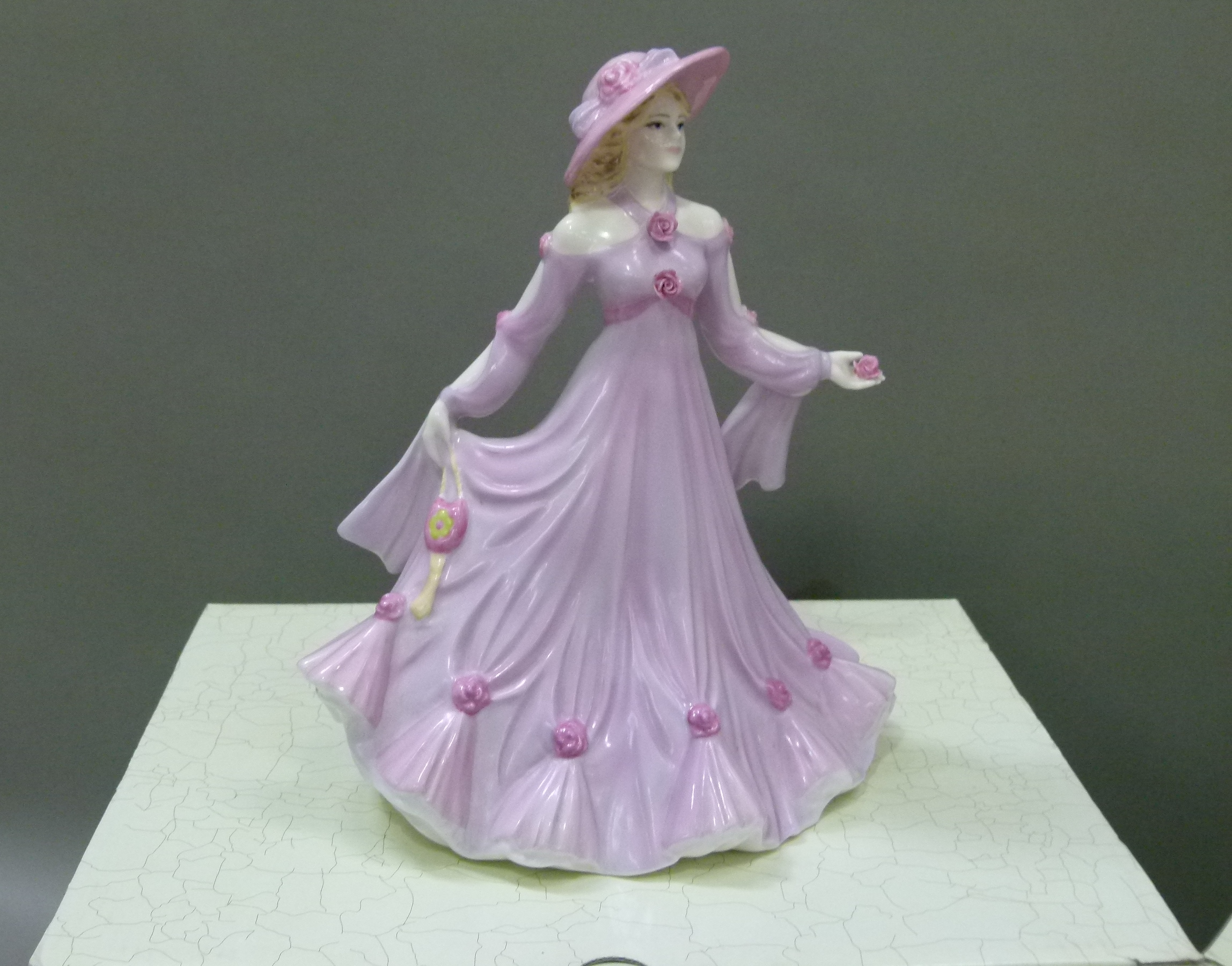 A Coalport figure - 'Many Happy Returns' from the classic elegance series modelled by Jack Glynn, - Image 2 of 5