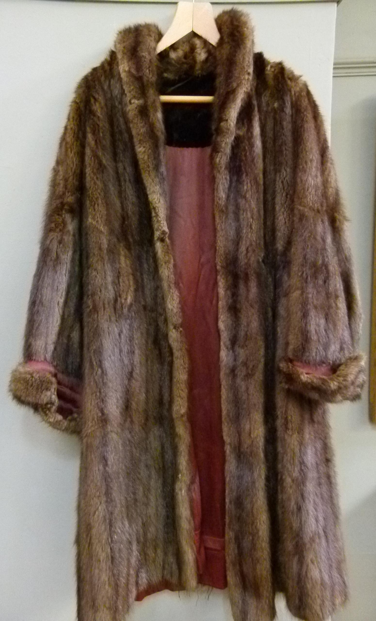 A fur coat