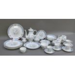 A Royal Albert Songbird New Romance dinner, tea and coffee service approximately forty eight