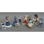 A small quantity of Royal Copenhagen figures by HC Anderson