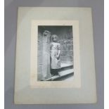 After Sir Henry Farnum Maxwell Lyte - 'Italian Girl', photograph in black and white, printed from