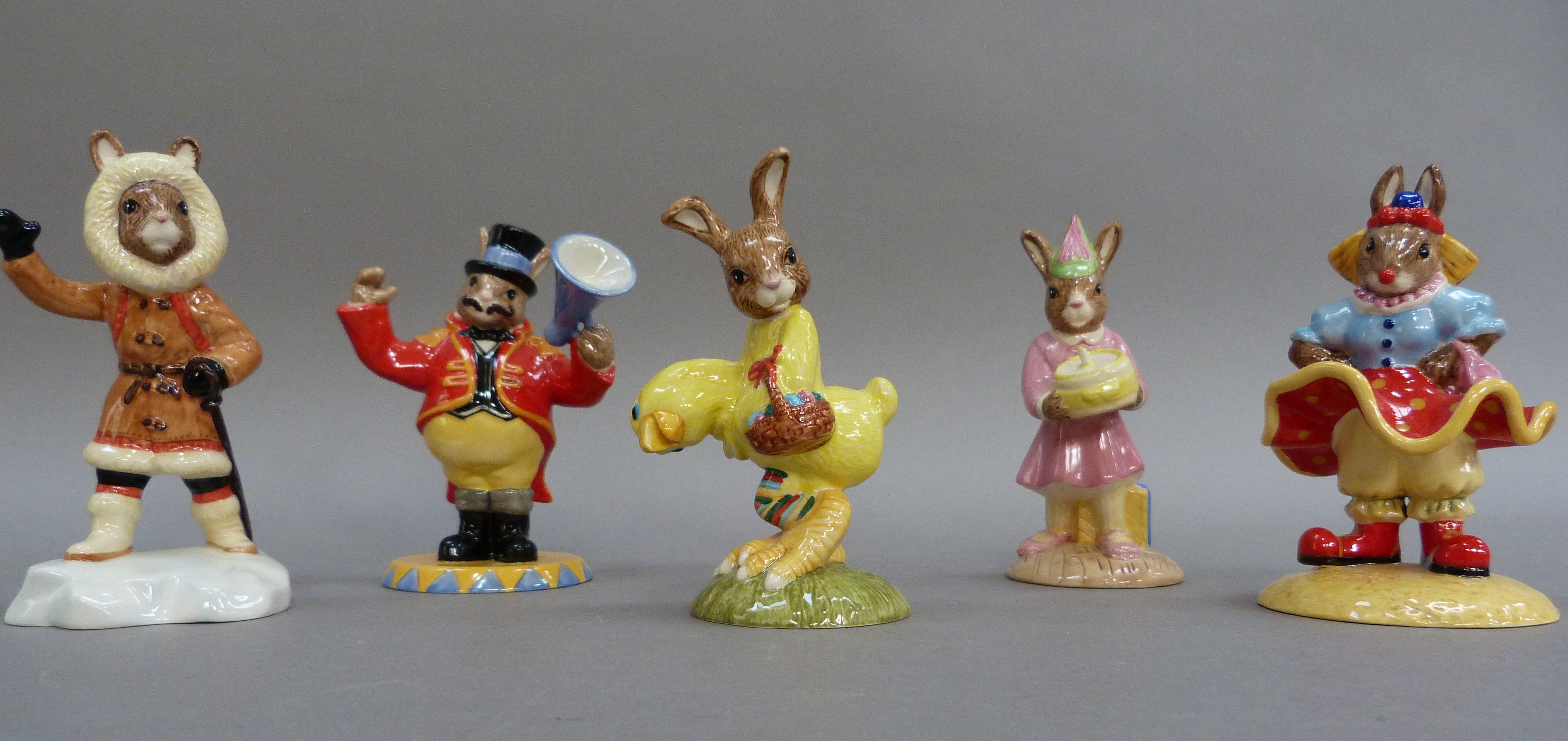 Royal Doulton Bunnykins collection Clarissa The Clown and Randolph the Ring Master, together with - Image 2 of 2