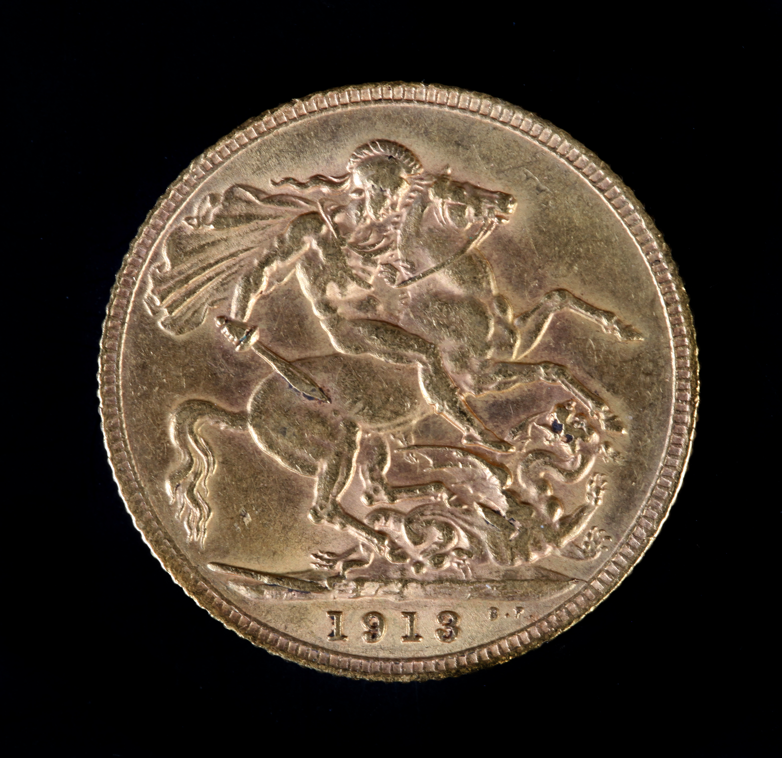 A George V sovereign 1913 - Image 2 of 2