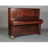 A STEINWAY & SONS VERTEGRAND PIANO, mahogany case, overstrung, no. 229163K HS10663, 155cm wide x