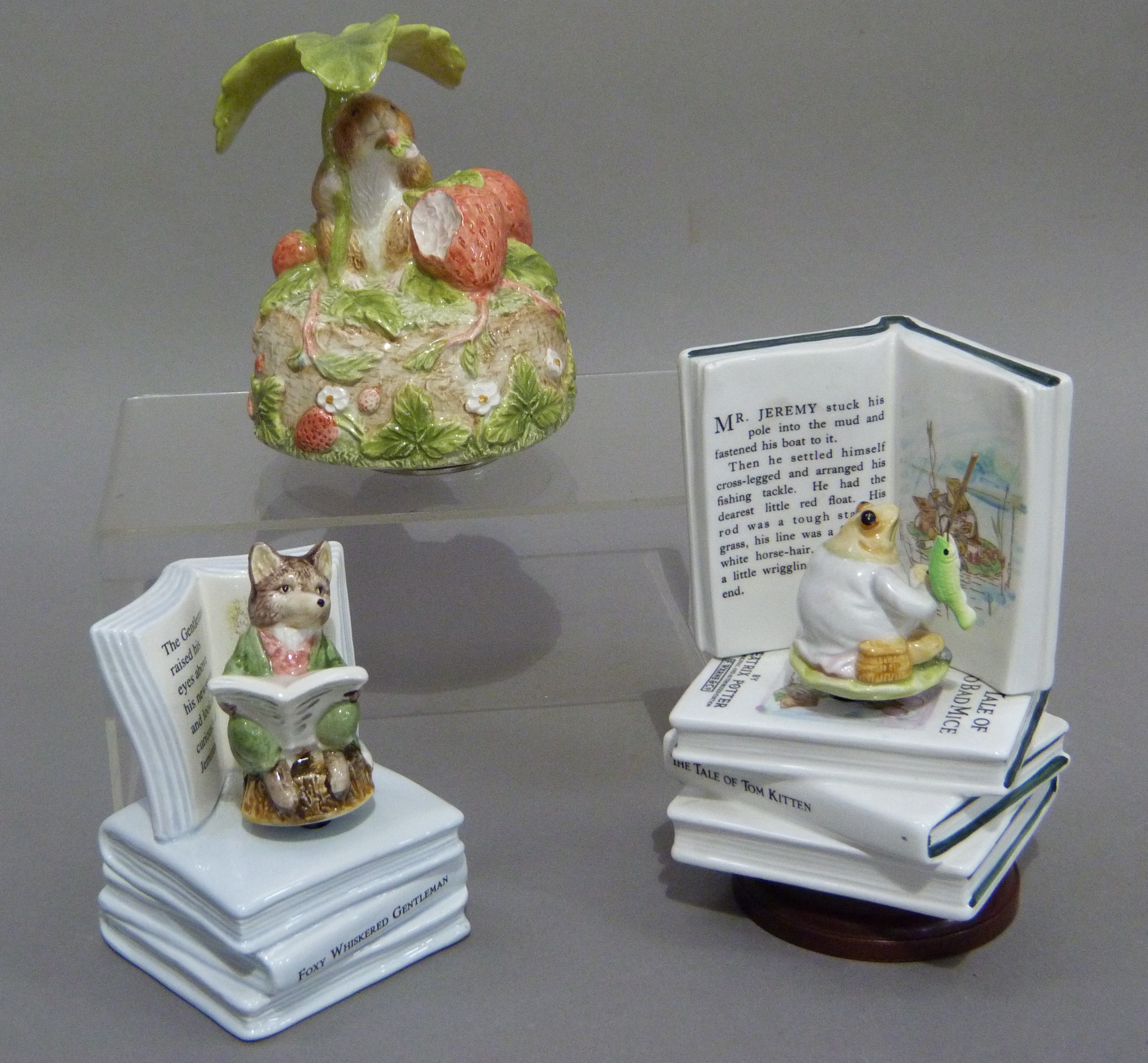 A Border Fine Arts World of Beatrix Potter: Timmy, Willie and Strawberry musical piece, together