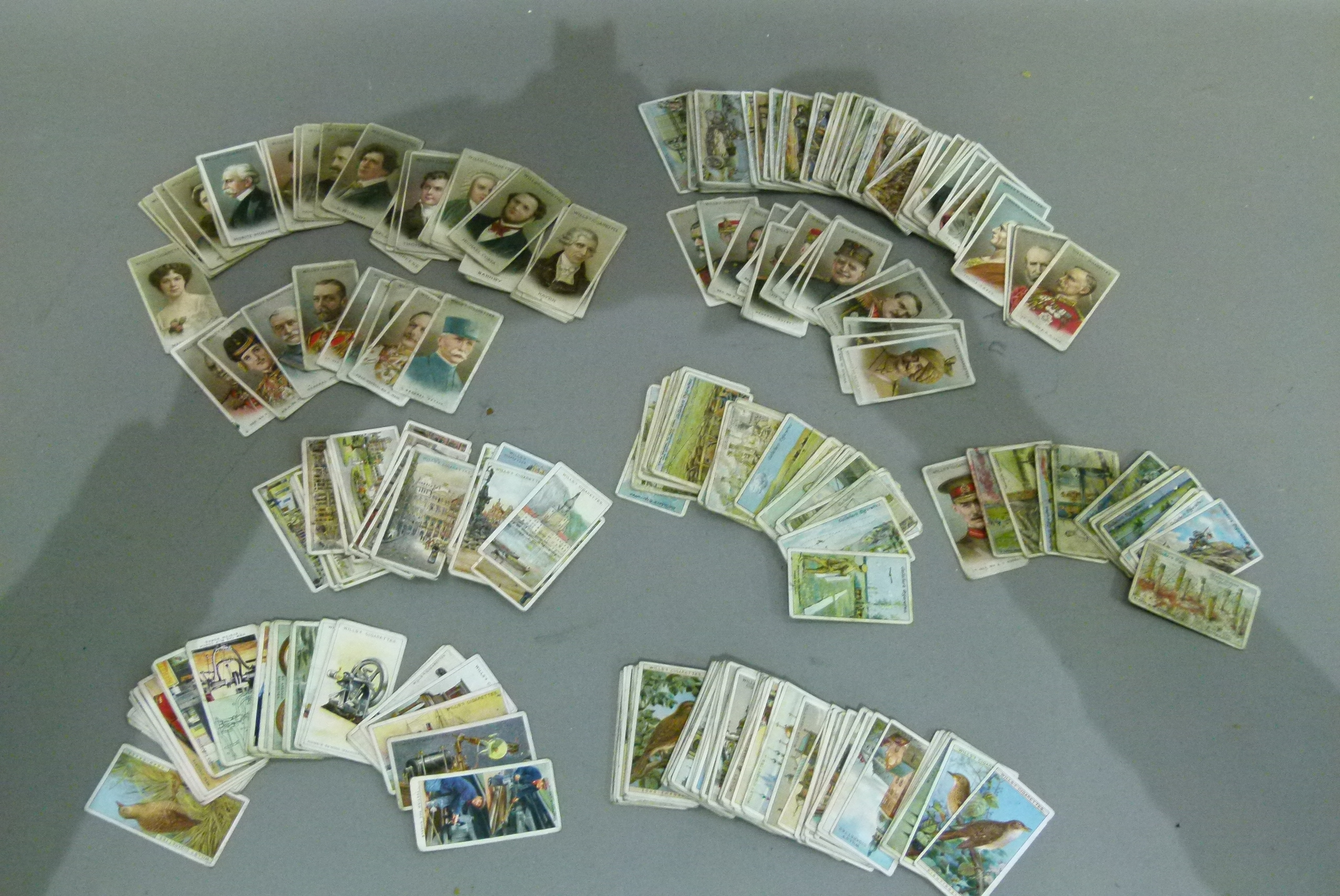 A small collection of cigarette cards to include: Wills- Gems of Russian Architecture, Wills- Gems